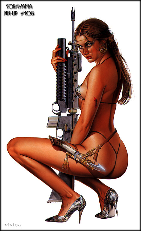 Sorayama Pin-Up #108