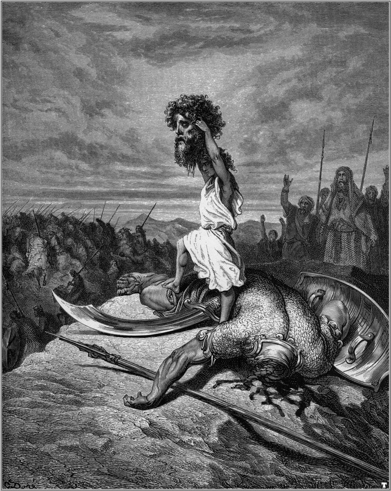 bibel david and goliath