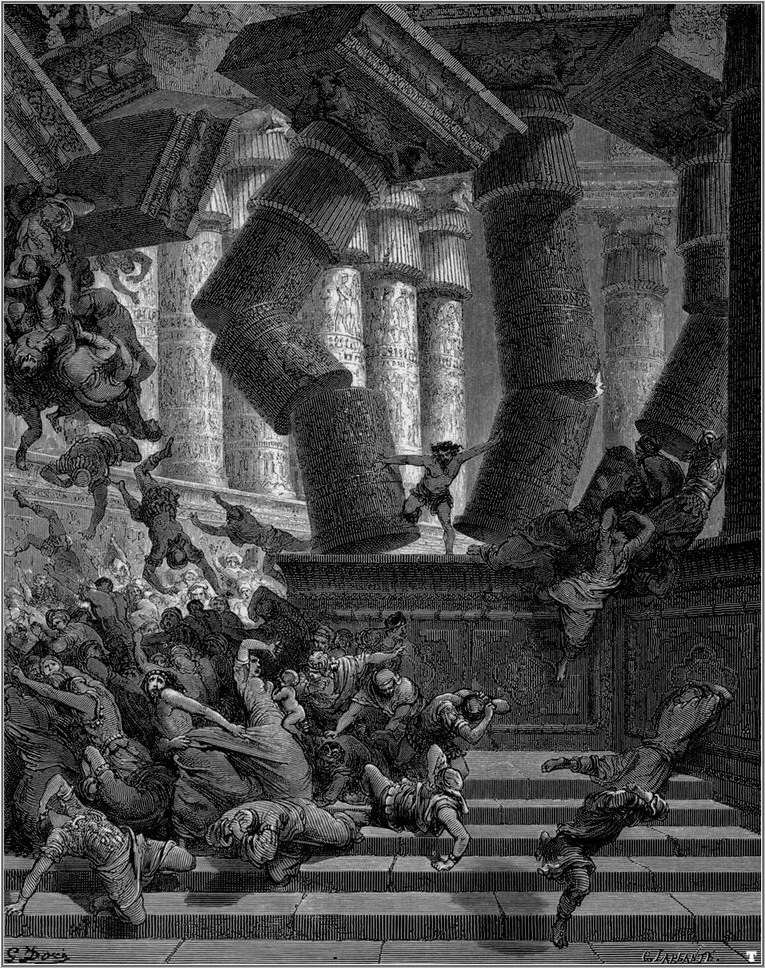 bibel death of samson