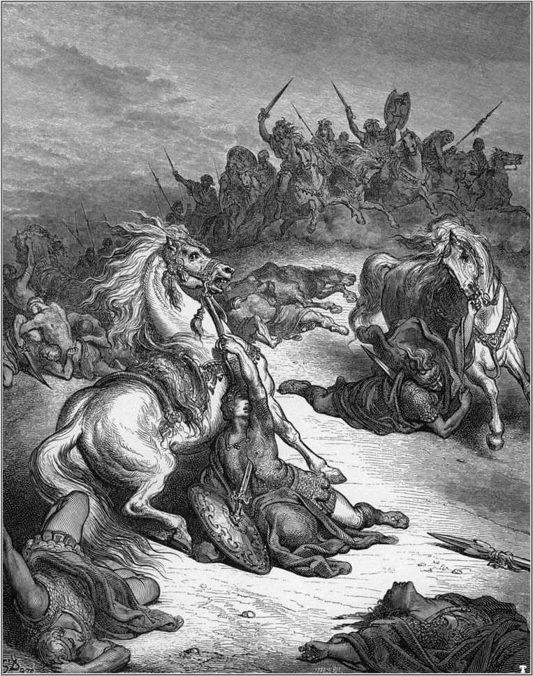 bibel death of saul