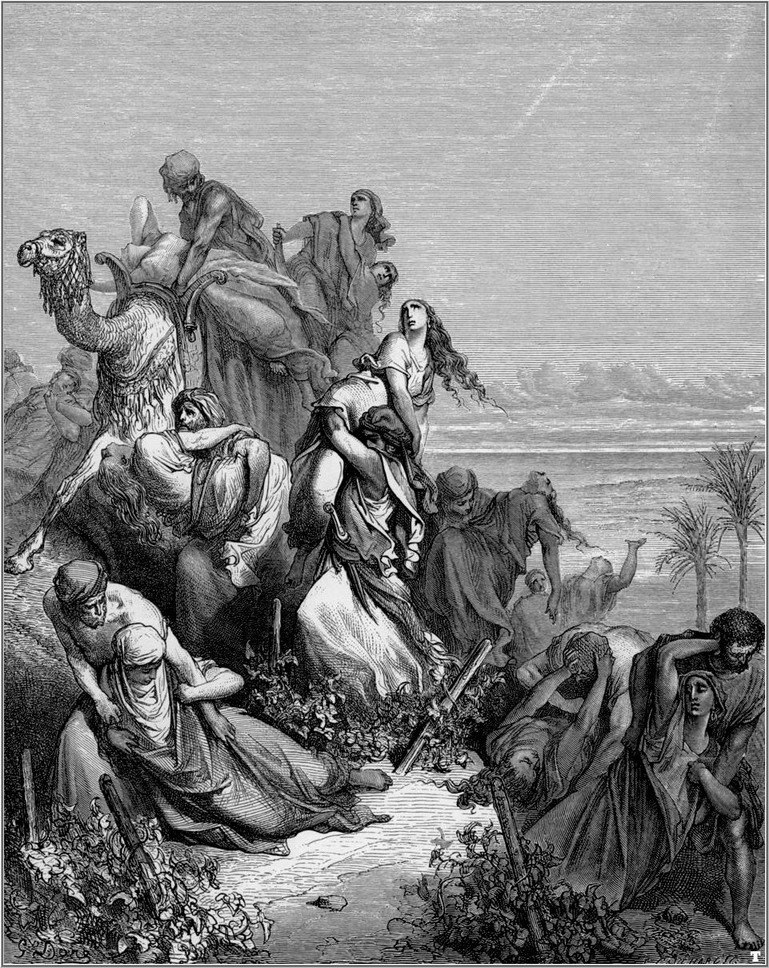bibel the virgins of jabesh gilead