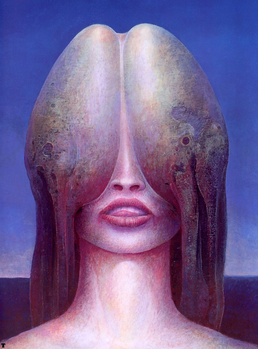 hr giger head III