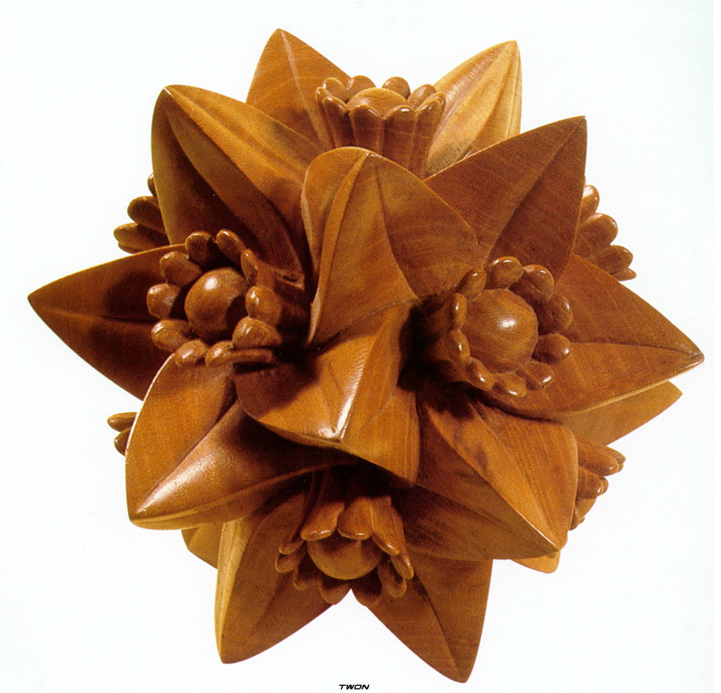 Polyhedron with Flowers