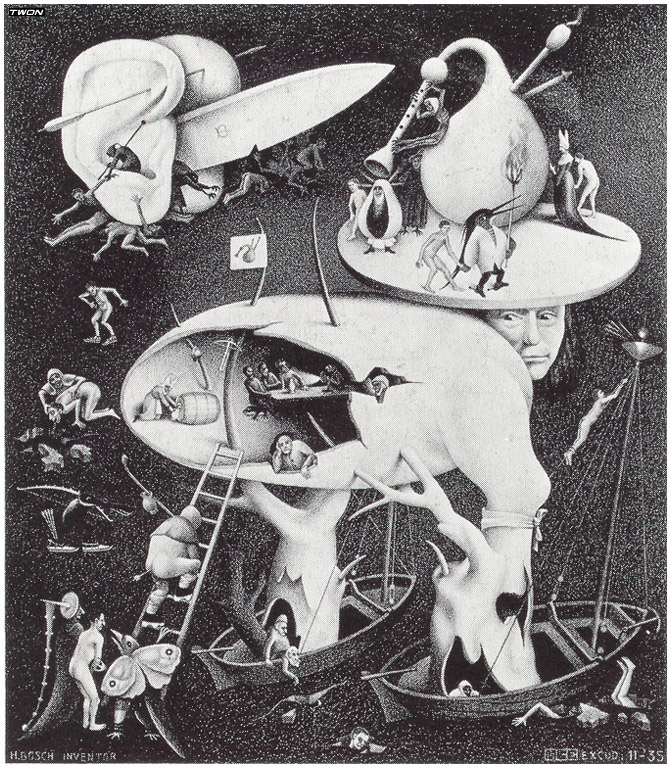 Hell copy after a scene by Hieronymus Bosch