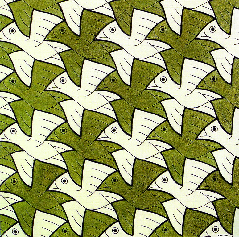 Symmetry Watercolor106 Bird
