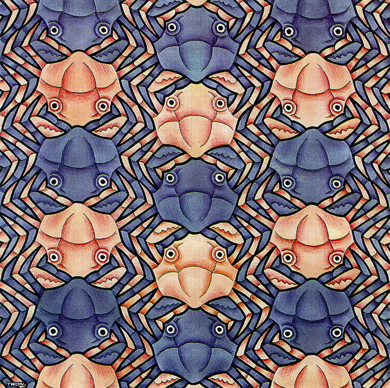 Symmetry Watercolor117 Crab