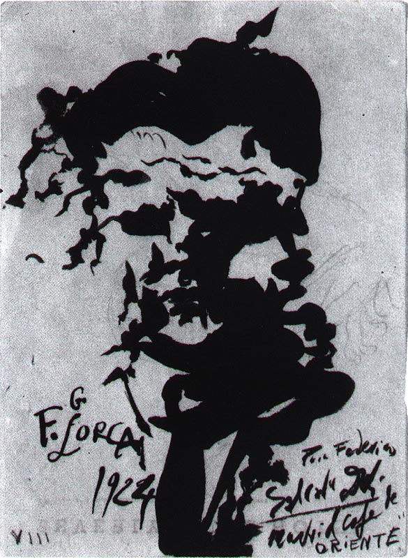 Triple Portrait de Garcia Lorca