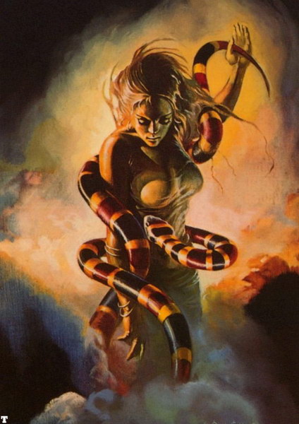 snake charmer