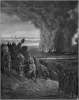 bibel joshua committing the town of ai to the flames